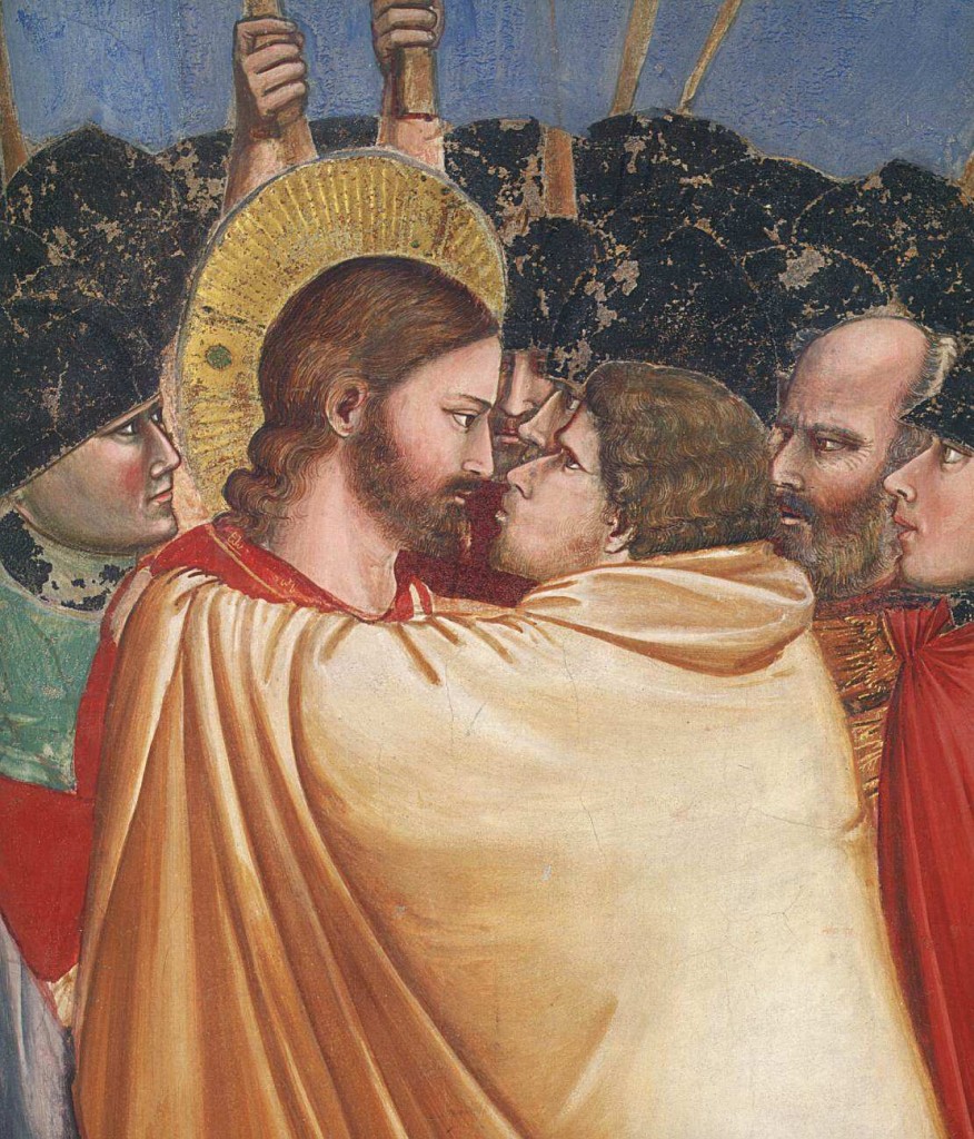 "Judas, dost thou betray the Son of Man with a kiss?"