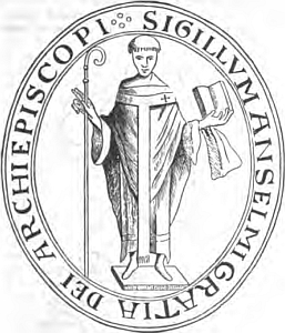 Seal of Saint Anselm of Canterbury