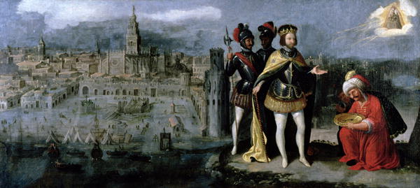 http://commons.wikimedia.org/wiki/File:Capture_of_Seville_by_Ferdinand_III.jpg