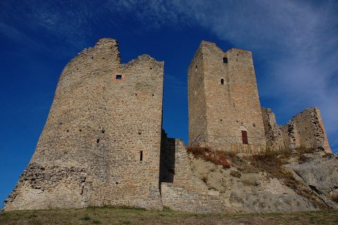 Castle of Canossa. Photo by turismoemiliaromagna