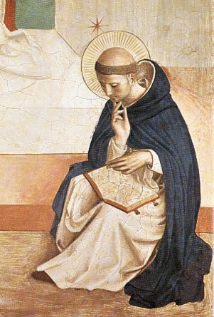 Painting of St. Dominic by Blessed Fra Angelico