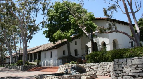 San Luis Obispo Mission in California which is named after St. Louis of Toulouse.