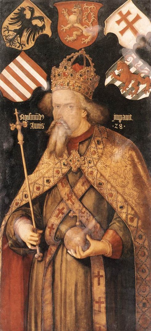 Emperor Sigismund III of Poland painted by Albrecht Dürer