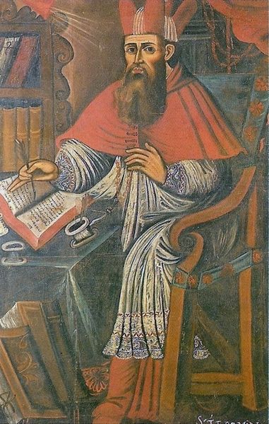 Painting of St. Jerome from Cuzco School