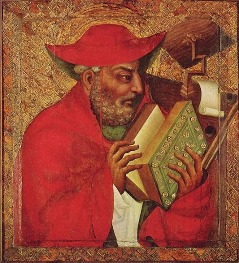 Painting of St. Jerome by Meister Theoderich von Prag