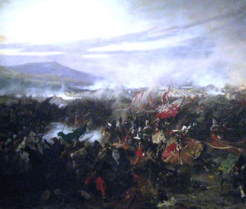 Battle of Vienna (1683) by Józef Brandt