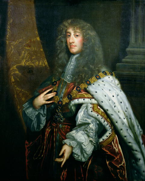 James II of England, painted by Peter Lely