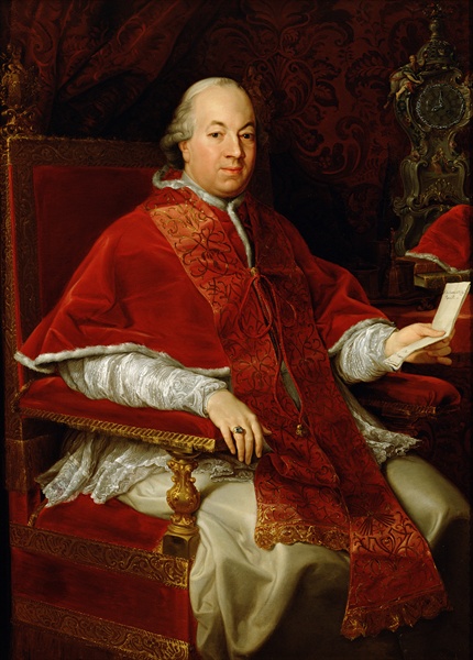 Pope Pius VI painted by Pompeo Batoni