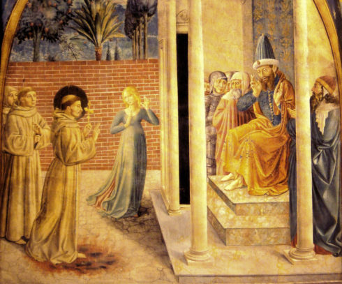 Saint Francis of Assisi with the Sultan Al-Kamil