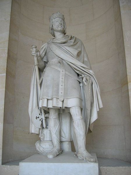 Statue of Charles Martel at the Chateau de Versaille