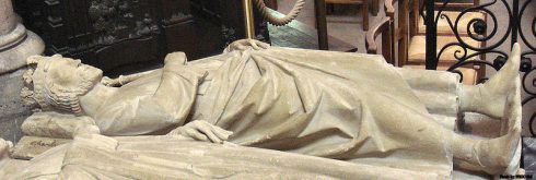 Tomb of Charles Martel, in the Basilique Saint Denis