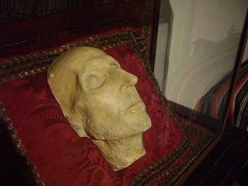 Death mask of St. Francis Borgia
