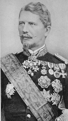 Hermann Kanzler, General of the Papal Troops, in 1870.