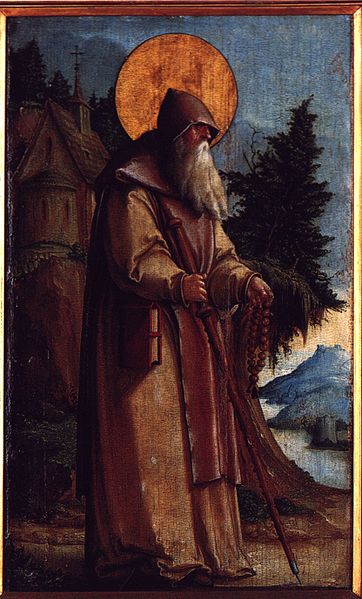 St. Paul the Hermit Painting by Meister von Meßkirch