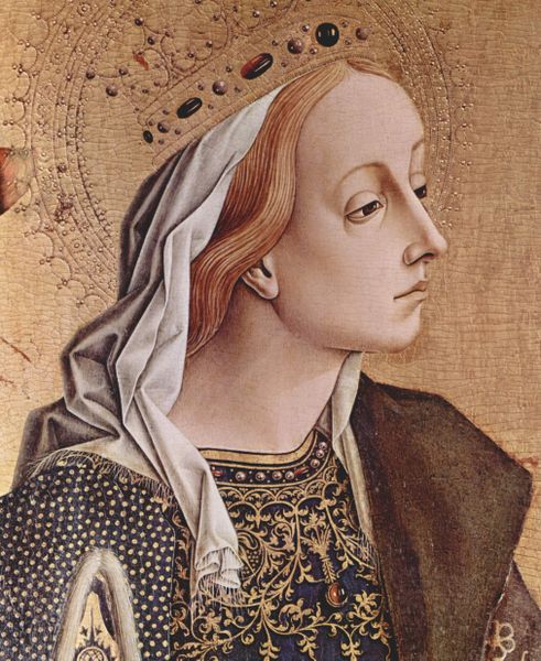 Painting of St. Catherine by Carlo Crivelli