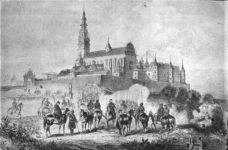 Polish forces in Częstochowa