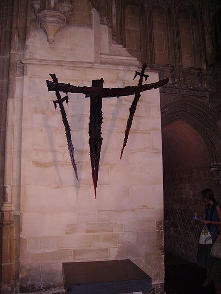 Area marking the spot of St. Thomas Becket's martyrdom in Canterbury Cathedral.