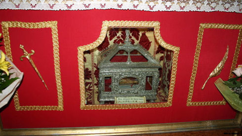 Relic of St. Lucy in the Cathedral of Siracusa, Italy