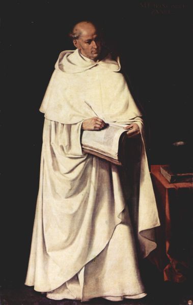 Fr. Francisco Zumel Painting by Francisco de Zurbarán