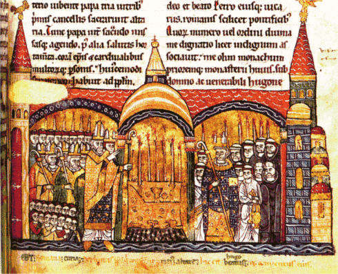 The Consecration of Cluny III by Pope Urban II, 12th century
