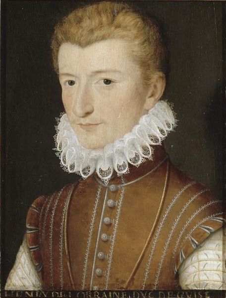 Portrait of Henry I of Lorraine, 3rd Duke of Guise