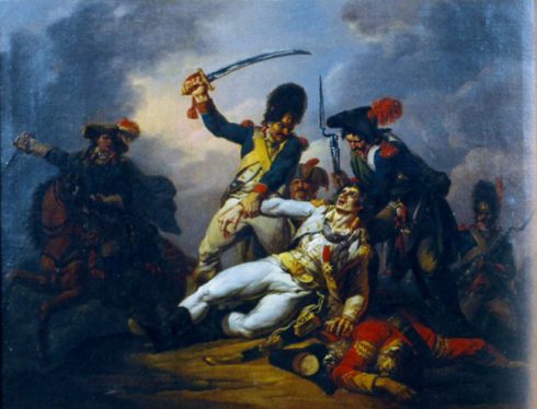 The capture of Général Charette by Louis Joseph Watteau