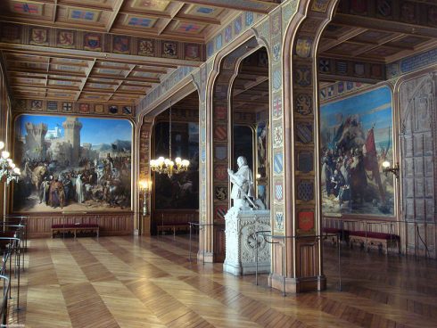 Salle des Croisades, Musée national du Château de Versailles et des Trianons, Versailles, France. 
