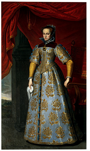 Painting of Queen Mary I by Antonis Mor