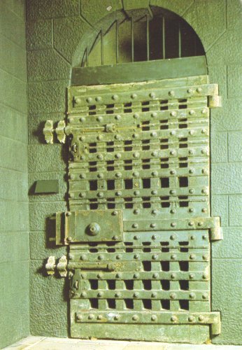 Newgate Prison door, London