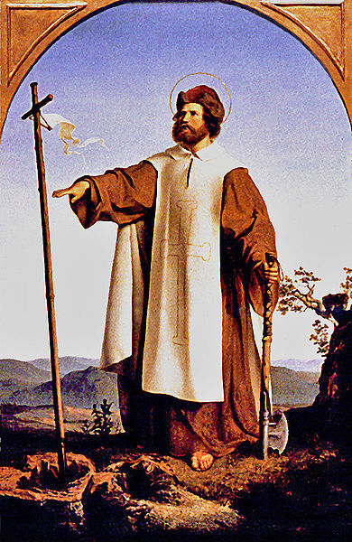 St. Boniface, Painted by Alfred Rethel