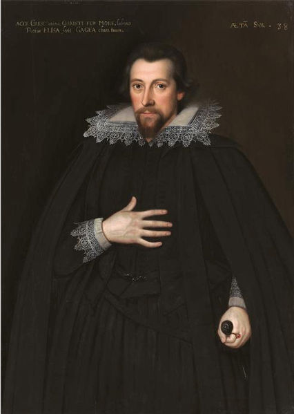 Portrait of Christopher Cresacre More (1572‒1649), great-grandson and biographer of St Thomas More.