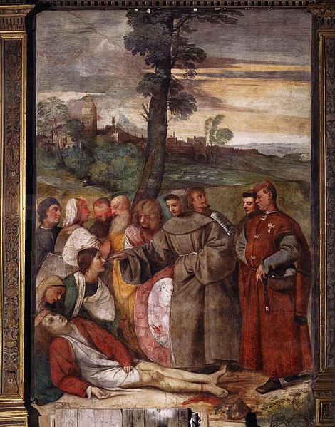 The Miracle of the healed foot by Titian