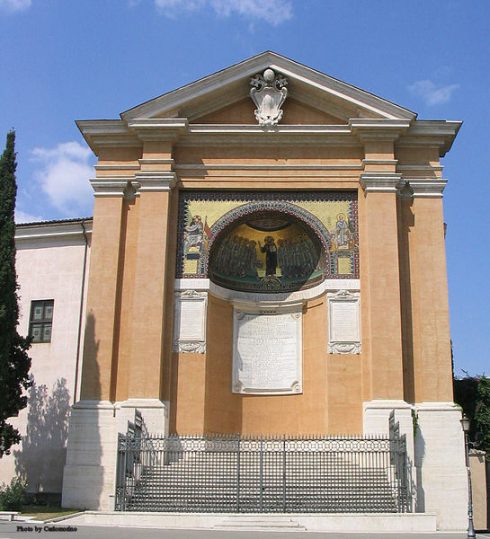 The tomb of Pope St. Leo III