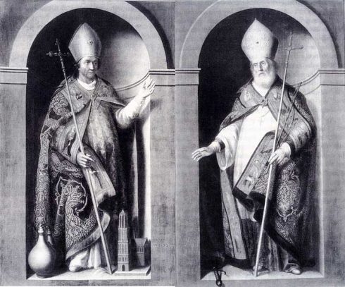 St. Willibrord (r) and St. Boniface (l) by Jan Franse Verzijl