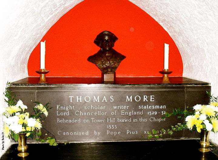 Tomb of St. Thomas More,Tower of London