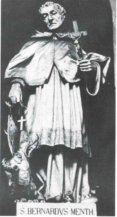 St. Bernard overcoming a Demon