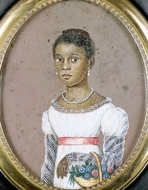Euphemia Toussaint, Pierre Toussaint's niece. All three paintings were painted by Anthony Meucci.