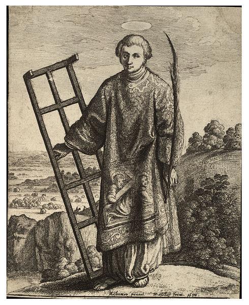 St. Lawrence Print by Wenzel Hollar