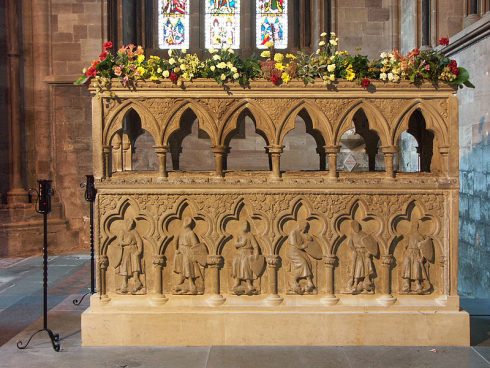 Tomb of Saint Thomas de Cantilupe at Hereford Cathedral
