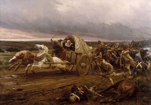 War of La Vendée Painting by Jules Girardet