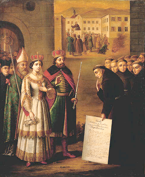 St. John of Capistrano and Polish King Casimir IV Jagiellon