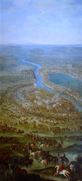 Battle of Zenta Painting by Jacques Ignace Parrocel