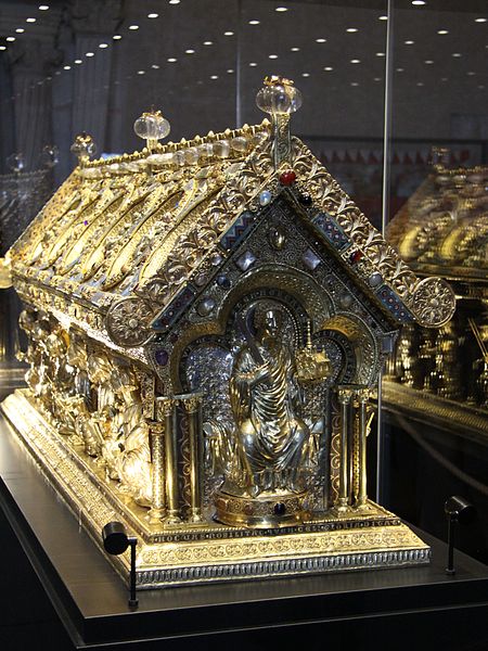 Reliquary of St. Maurus from the 2010 exhibition in Prague Castle