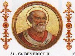 Pope St. Benedict II