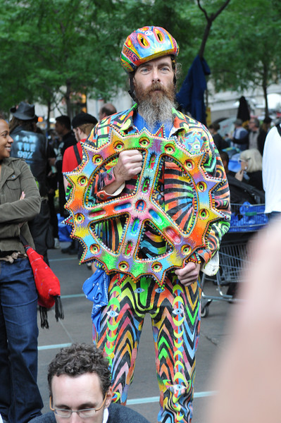 One of the many people that formed Occupy Wall Street.