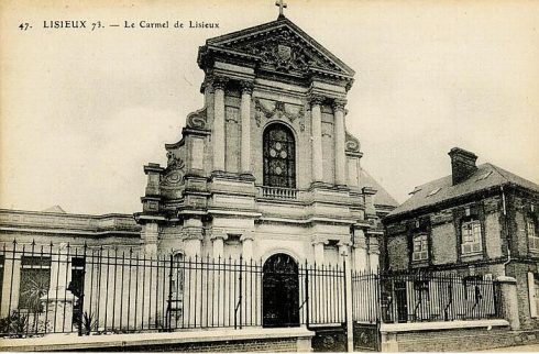 The Carmelite Monastery in Lisieux that St. Thérèse entered.