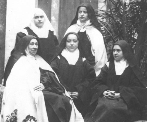 Photo taken on November 20th, 1894 of the Lisieux Sisters.