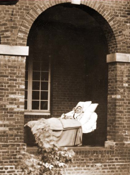 Photo taken of St. Thérèse shortly before her death.