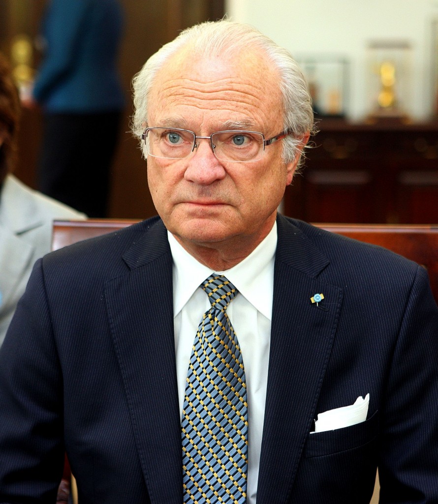 Carl XVI Gustaf of Sweden in the Polish Senate. Photo by Michał Koziczyński