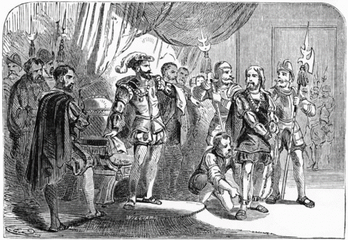 Francisco de Bobadilla arrests Christopher Columbus